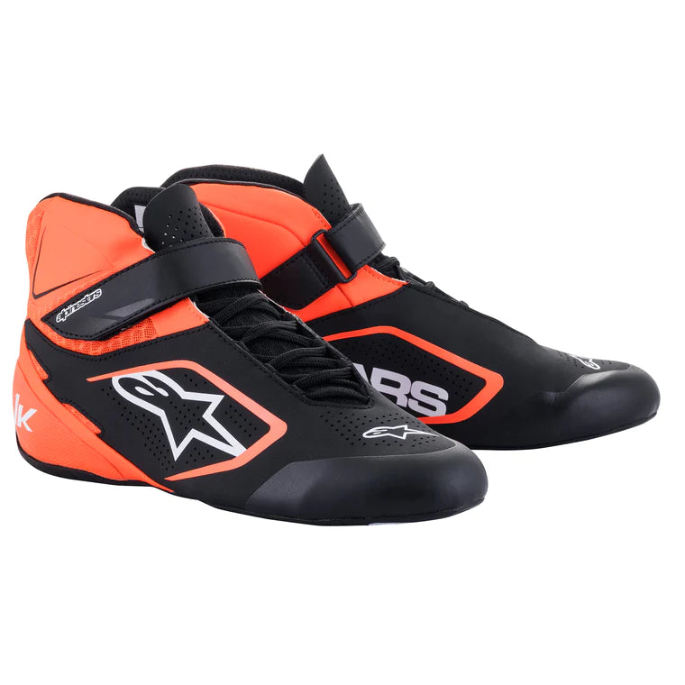 ALPINESTARS TECH-1K V2 SHOE BLACK/ORANGE/WHITE