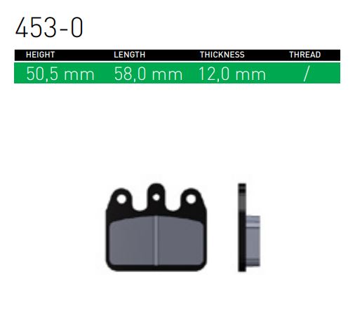 PRODEZINE - SINTER BRAKE PAD SET - CRG VEN 05
