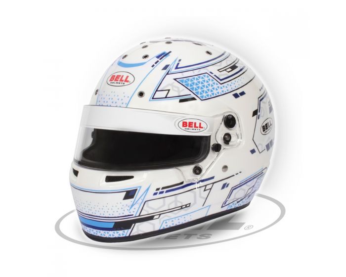 Bell RS7-K STAMINA ANTHRACITE WHITE/BLUE
