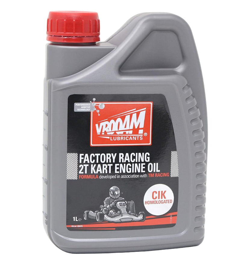 VROOAM FACTORY RACING 2T KART RACING OIL - 1L