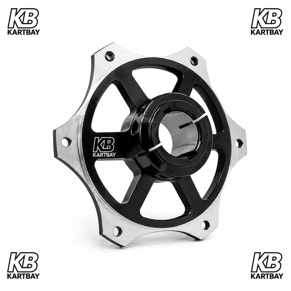 GFC|TB Kart Sprocket Support Ø30mm Axle Black (Cadet)