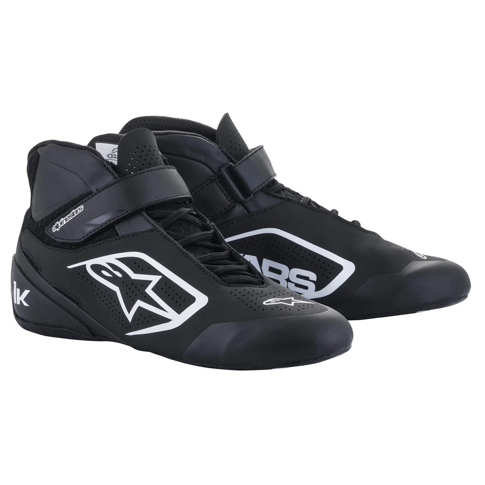 ALPINESTARS TECH-1 K V2 SHOE 12 BLACK/WHITE