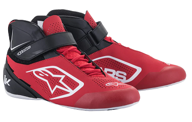 ALPINESTARS TECH-1 K V2 SHOE 312 RED/BLACK/WHITE