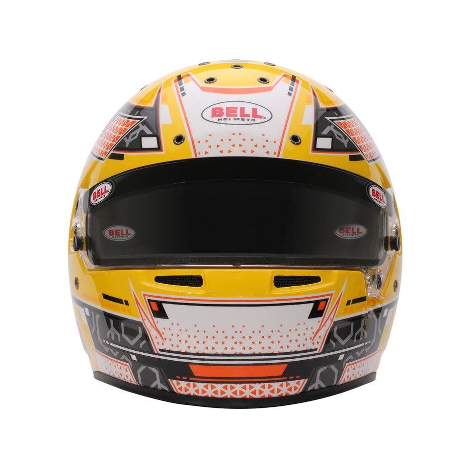 Bell RS7-K STAMINA ANTHRACITE YELLOW - KARTING
