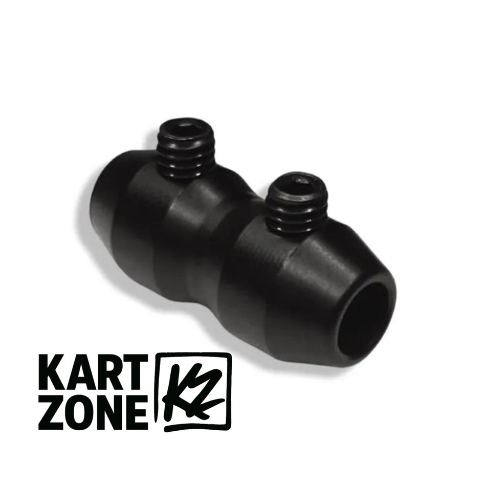 THROTTLE CABLE CLAMP (BLACK)