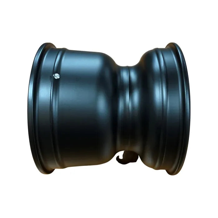 GT BLACK FRONT DIRT KART WHEEL - MAGNESIUM