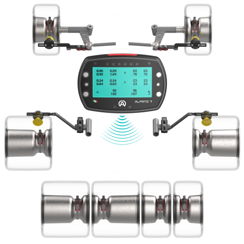 ALFANO EXTERNAL TYRE TEMP SENSOR MOUNT KIT (A5006)