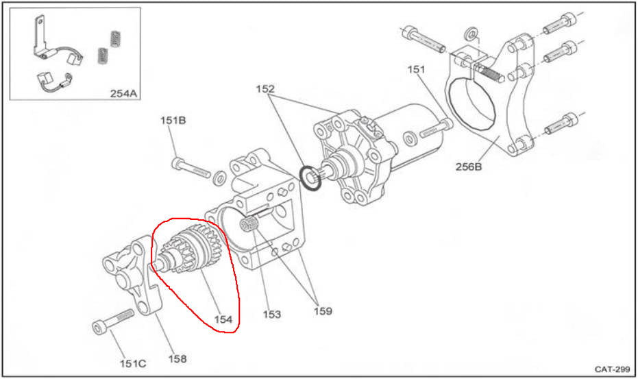 IAME BENDIX FOR MOTOR KA100 | X30 - GENUINE
