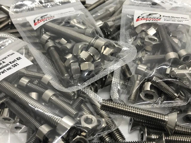 Titanium Kart Bolt Upgrade Kit - OTK