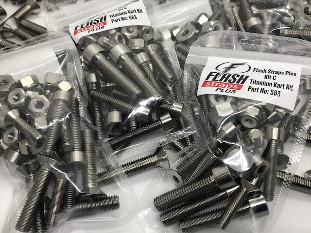 Titanium Kart Bolt Upgrade Kit - OTK Front Kit