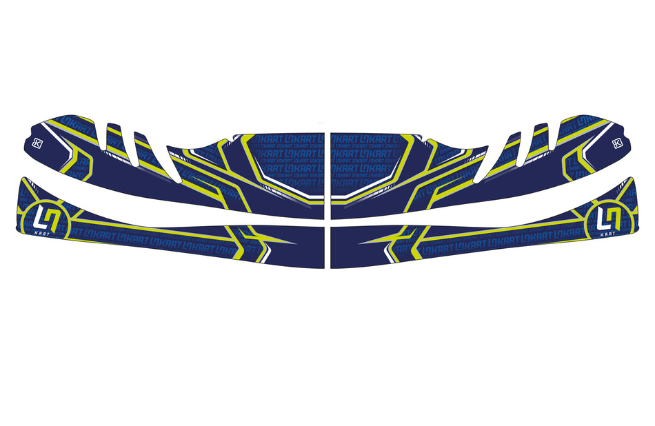 LN Kart 2025 M11 Nose Cone Decal (Front Fairing)