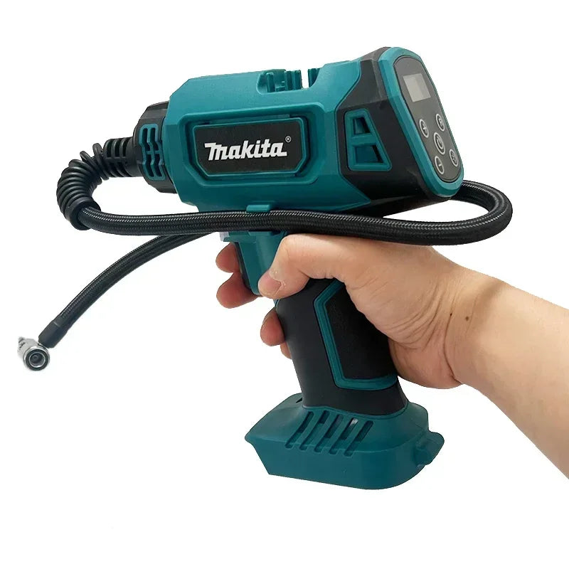Makita Cordless Portable Electric Air Pump 12V Rechargeable Handheld Air Compressor For Cars For Makita 18V Battery