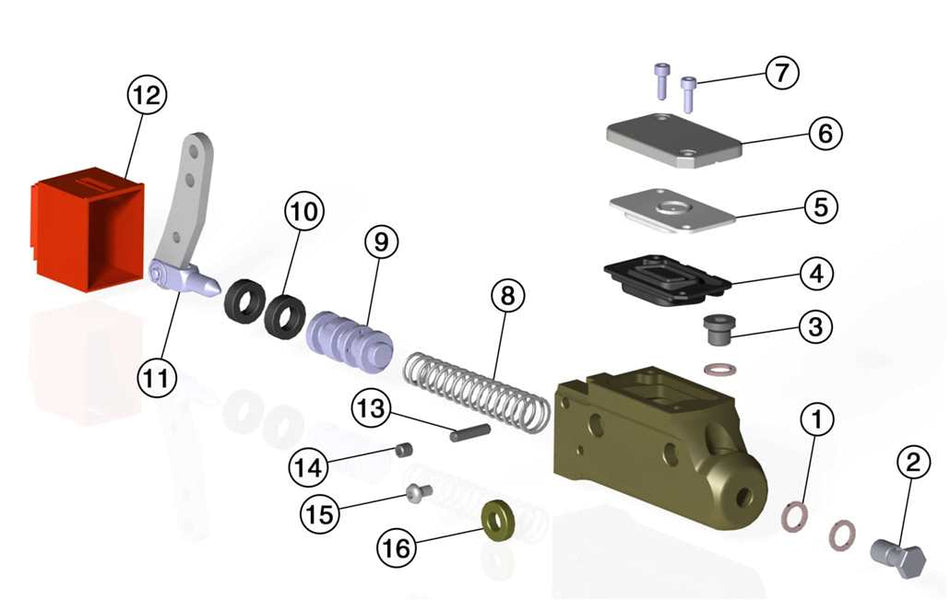 IPK - Master Cylinder Spare Parts