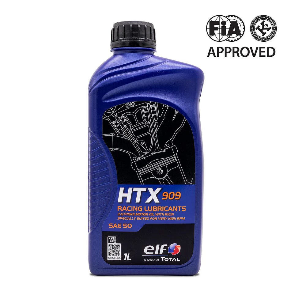 ELF HTX 909 CASTOR & SYNTHETIC OIL - 1L