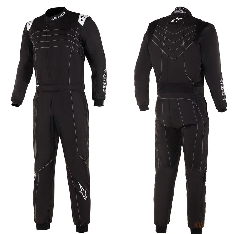 ALPINESTARS KMX9 V3 Kart Suit – Black/White