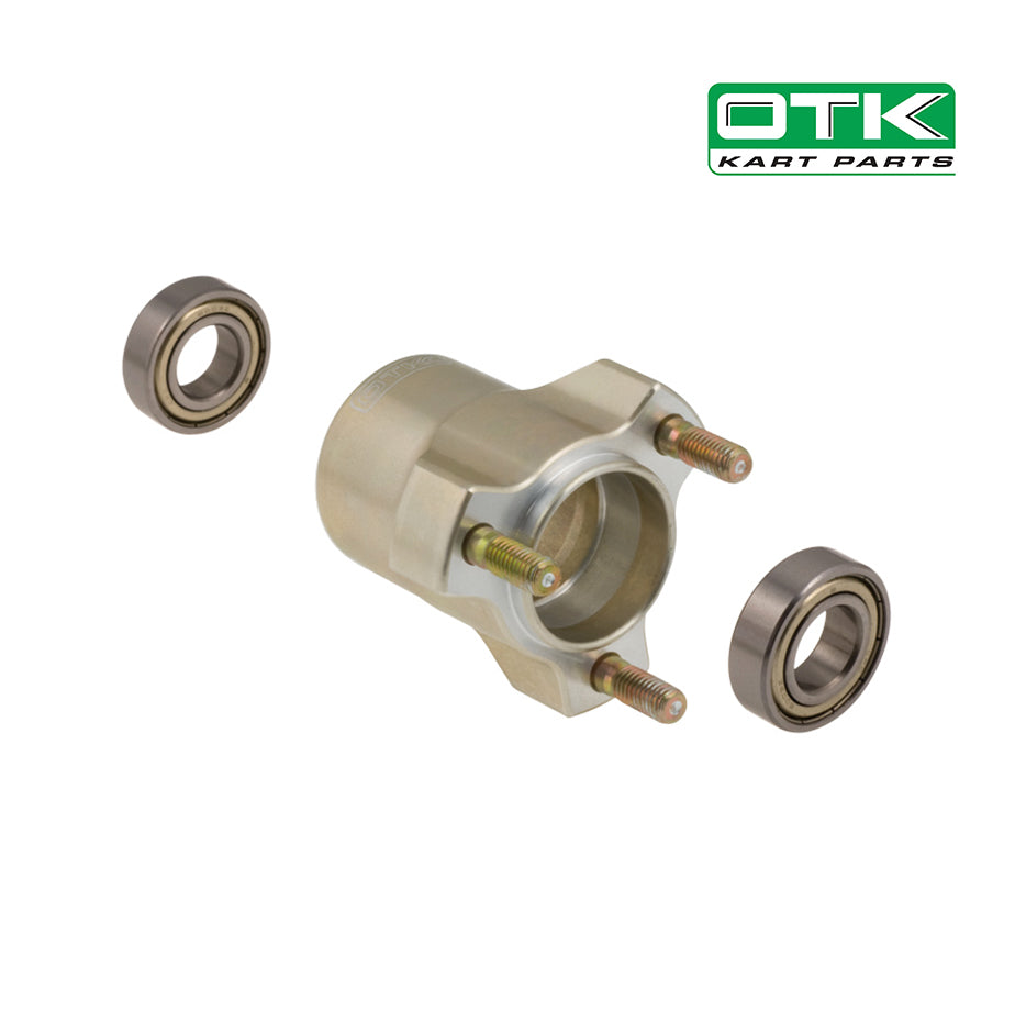 OTK FRONT WHEEL HUB BST - 53MM (17MM) - ALUM
