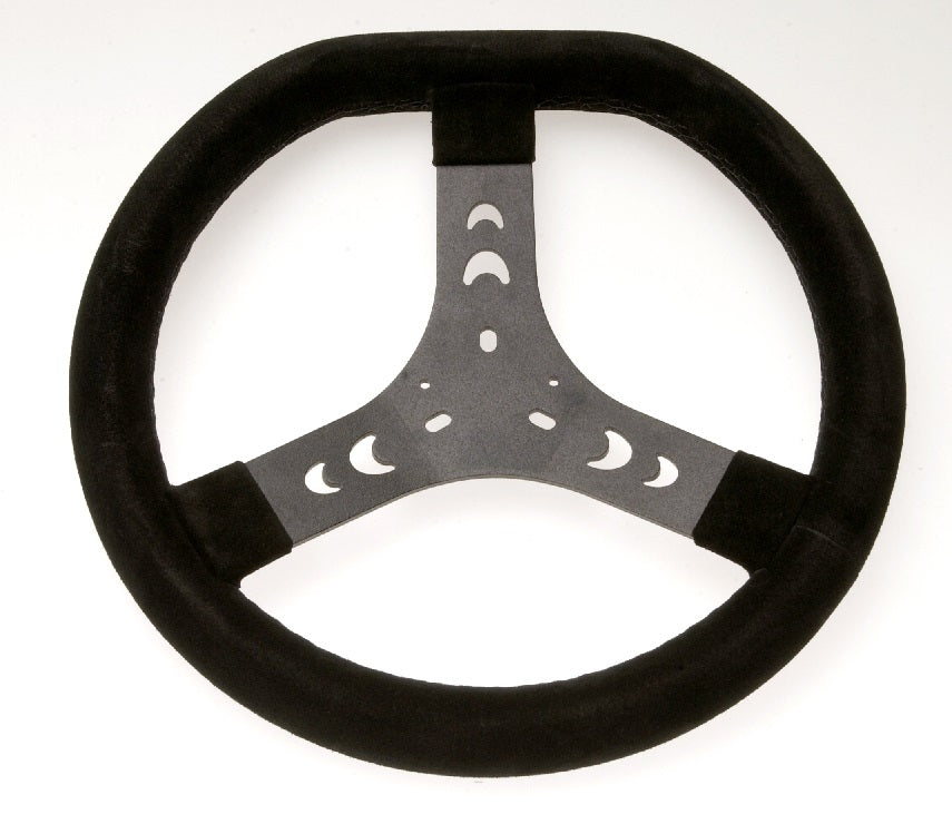 Steering Wheel Flat Top - 320mm Black