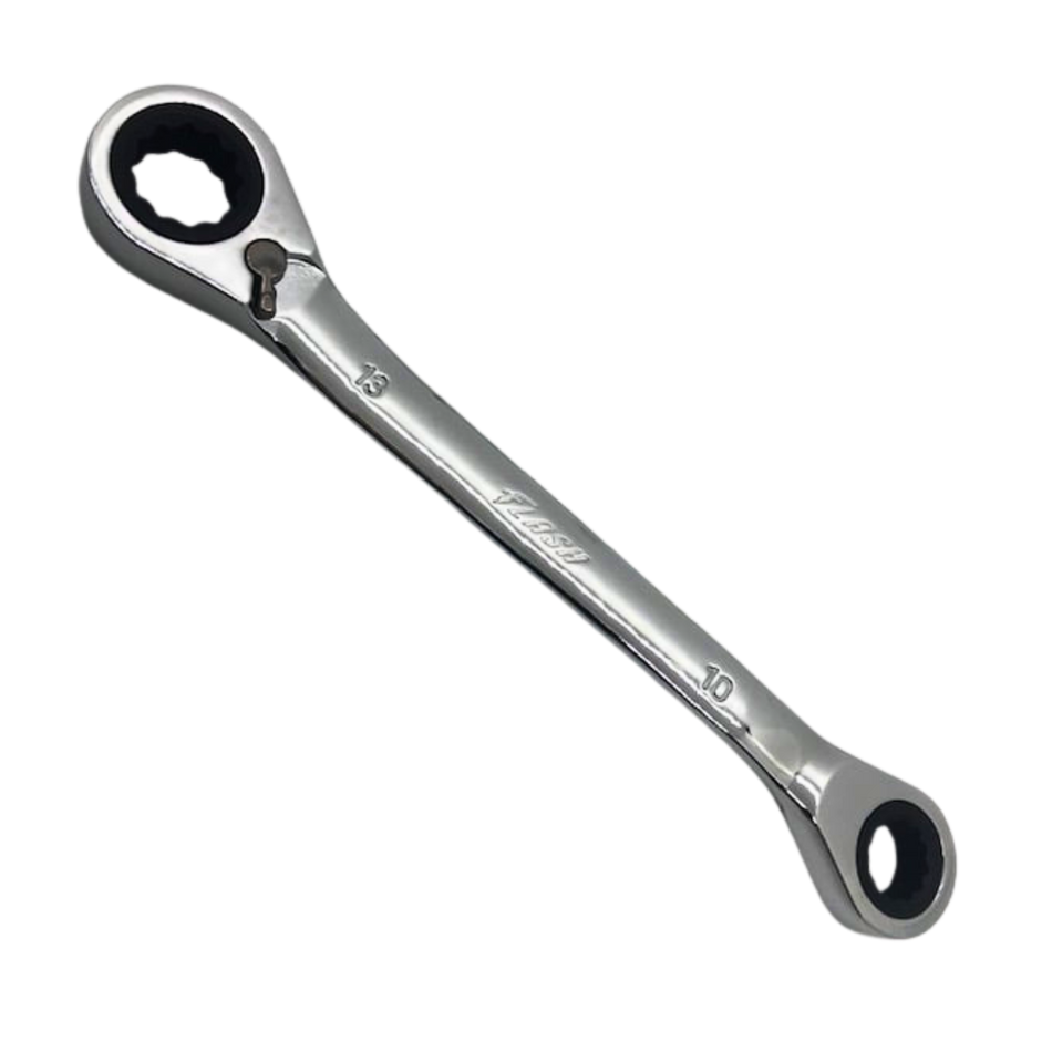 Flash 13mm/10mm Ratchet Spanner