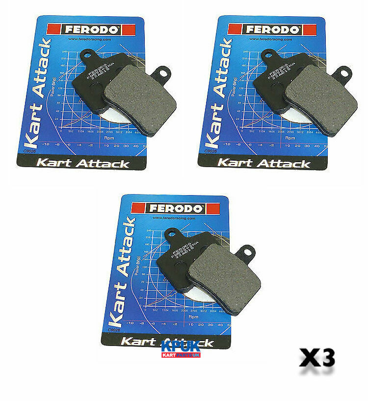 FERODO BRAKE PADS - KARTS